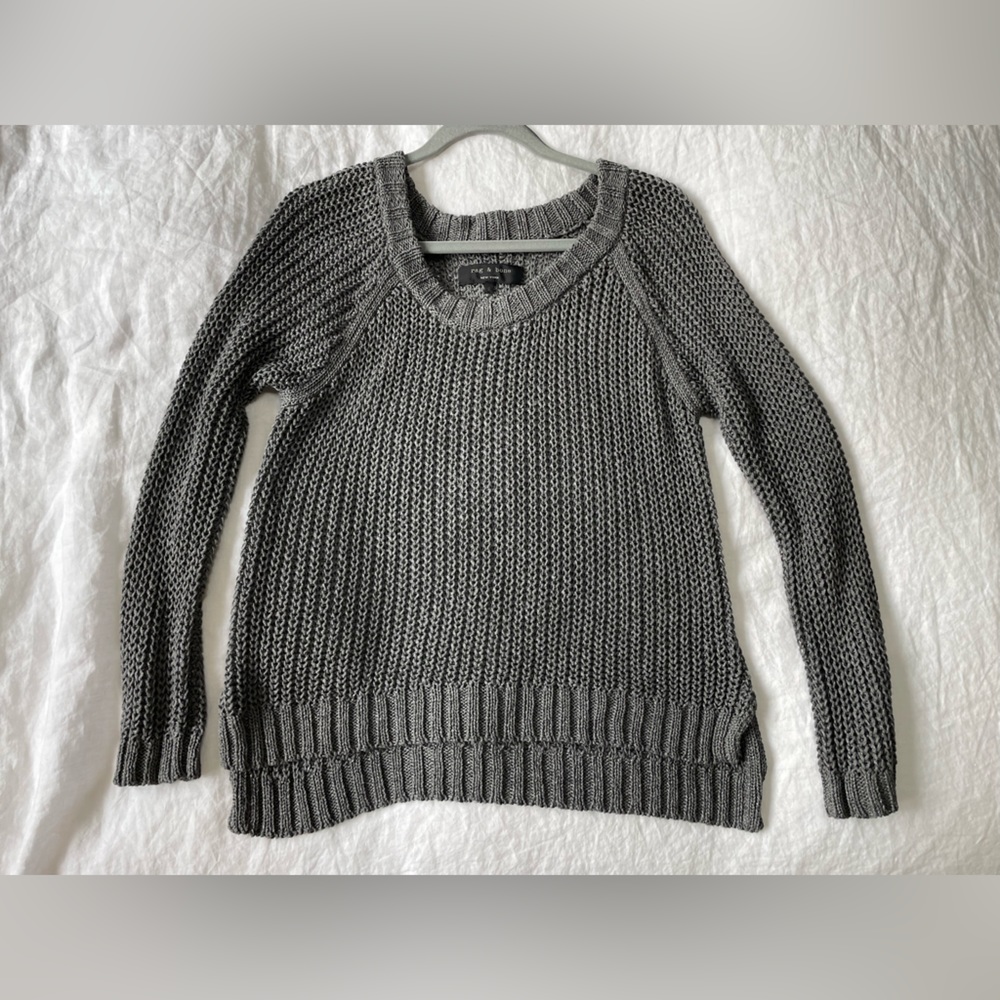 Rag & Bone Womens Grey Sweater. EUC